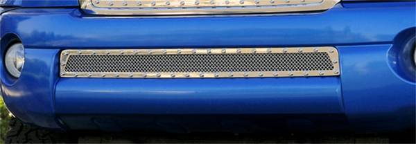 T-Rex Grilles - T-Rex Grilles 6728950 X-Metal Series Studded Bumper Grille Insert