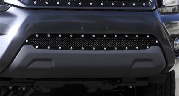 T-Rex Grilles - T-Rex Grilles 6729381 X-Metal Series Studded Bumper Grille Insert