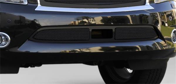 T-Rex Grilles - T-Rex Grilles 52792 Upper Class Series Mesh Bumper Grille Overlay