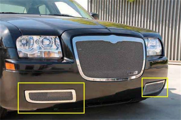 T-Rex Grilles - T-Rex Grilles 55472 Upper Class Series Mesh Bumper Grille Insert