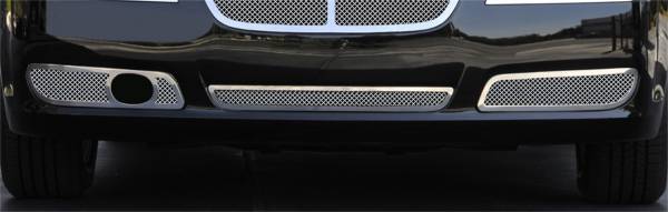 T-Rex Grilles - T-Rex Grilles 55435 Upper Class Series Mesh Bumper Grille Overlay