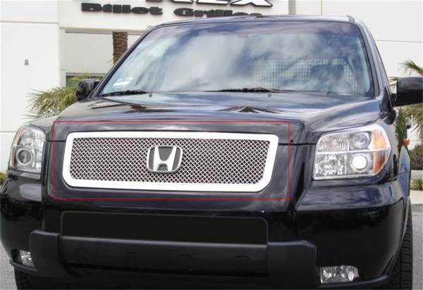 T-Rex Grilles - T-Rex Grilles 54709 Upper Class Series Mesh Grille