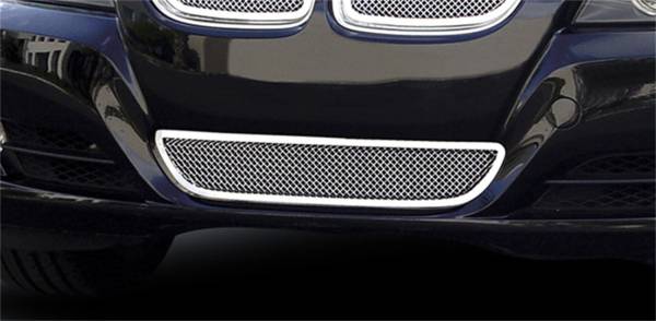 T-Rex Grilles - T-Rex Grilles 55992 Upper Class Series Mesh Bumper Grille Overlay