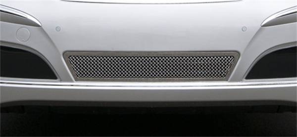 T-Rex Grilles - T-Rex Grilles 55496 Upper Class Series Mesh Bumper Grille Overlay