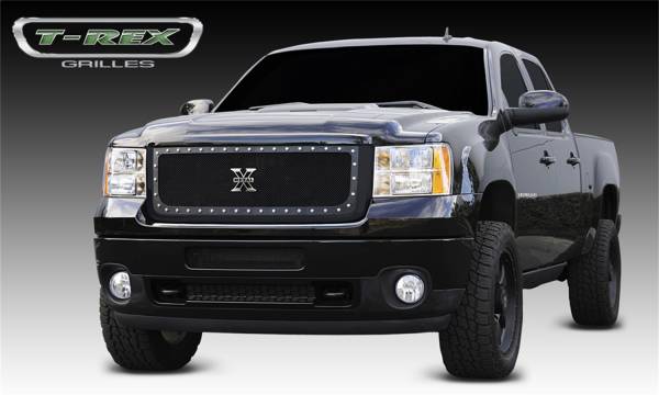 T-Rex Grilles - T-Rex Grilles 6712091 X-Metal Series Studded Mesh Grille
