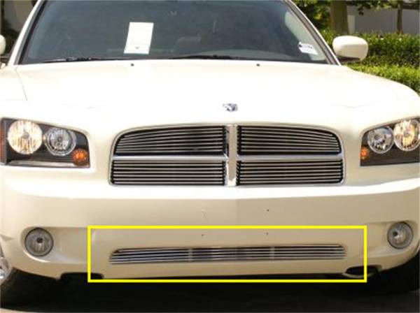 T-Rex Grilles - T-Rex Grilles 25474 Billet Series Bumper Grille Insert