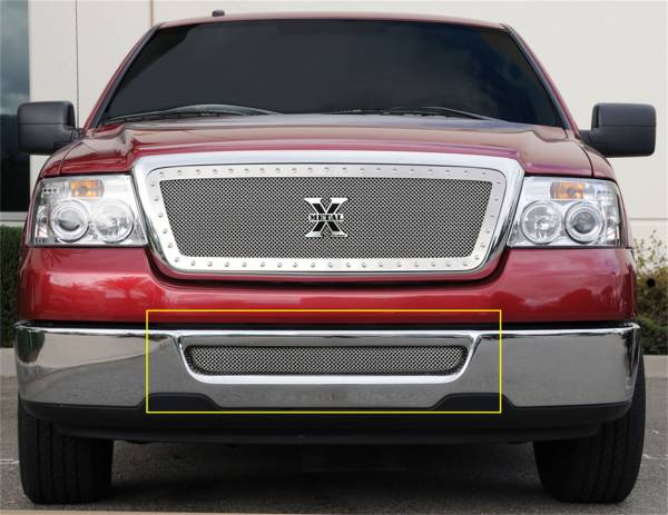 T-Rex Grilles - T-Rex Grilles 55552 Upper Class Series Mesh Bumper Grille Insert