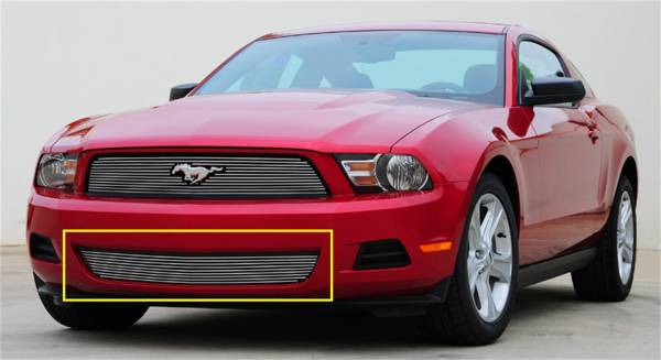 T-Rex Grilles - T-Rex Grilles 25518 Billet Series Bumper Grille Overlay