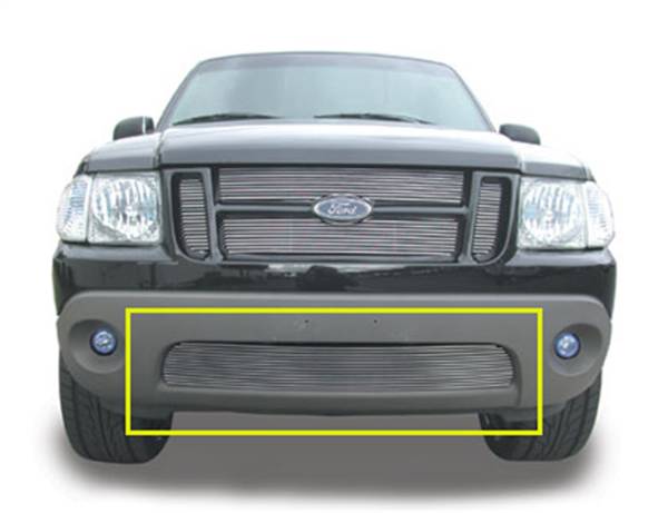 T-Rex Grilles - T-Rex Grilles 25653 Billet Series Bumper Grille Insert