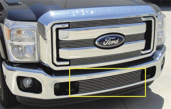 T-Rex Grilles - T-Rex Grilles 25546 Billet Series Bumper Grille Insert