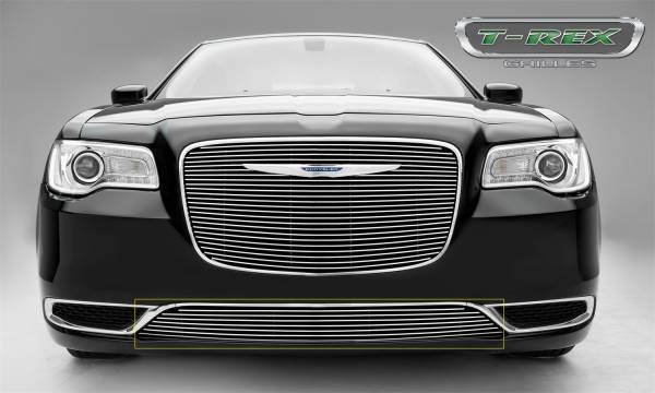 T-Rex Grilles - T-Rex Grilles 25436 Billet Series Bumper Grille Overlay