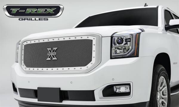 T-Rex Grilles - T-Rex Grilles 6711690 X-Metal Series Studded Main Grille Insert