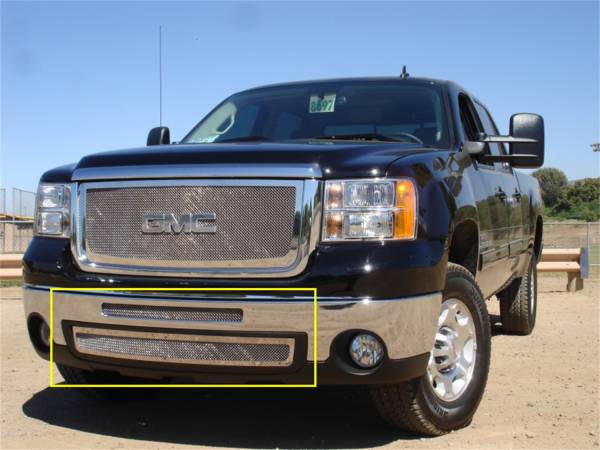 T-Rex Grilles - T-Rex Grilles 55206 Upper Class Series Mesh Bumper Grille Insert