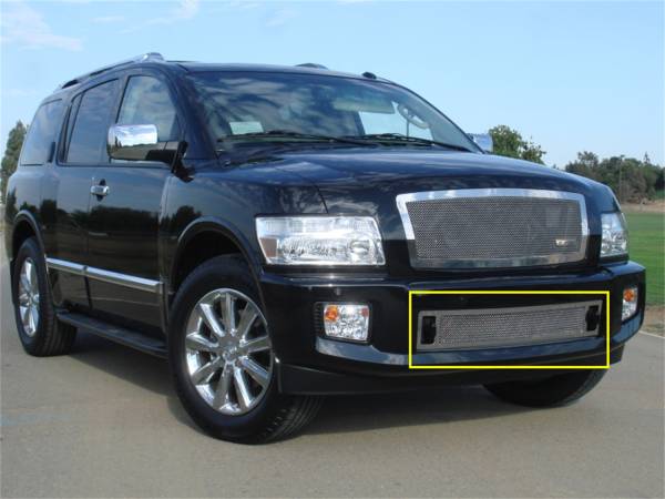 T-Rex Grilles - T-Rex Grilles 55791 Upper Class Series Mesh Bumper Grille Insert