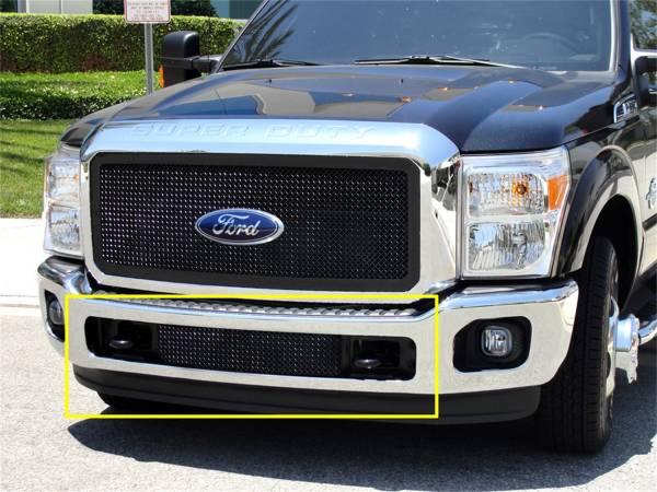T-Rex Grilles - T-Rex Grilles 52546 Upper Class Series Mesh Bumper Grille Insert