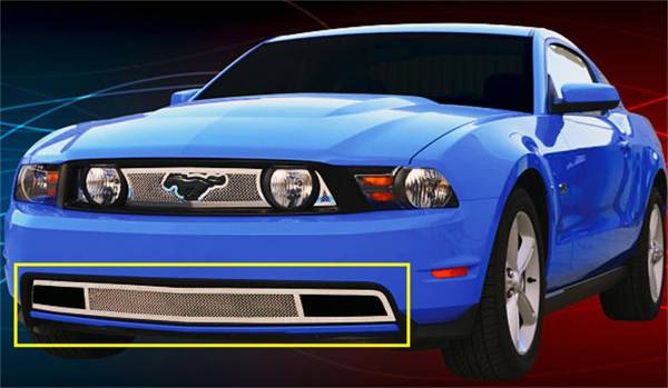 T-Rex Grilles - T-Rex Grilles 55519 Upper Class Series Mesh Bumper Grille Insert