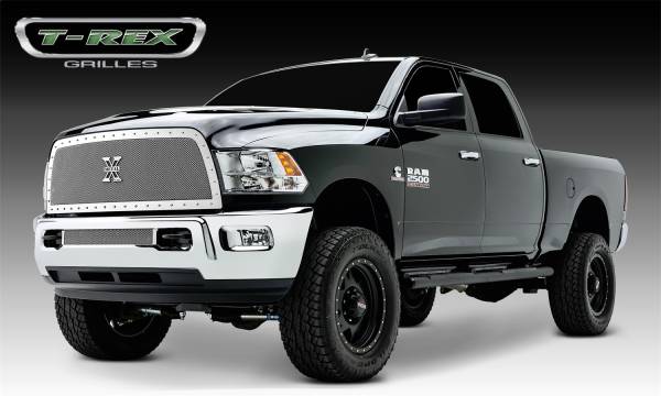 T-Rex Grilles - T-Rex Grilles 6714520 X-Metal Series Studded Mesh Grille