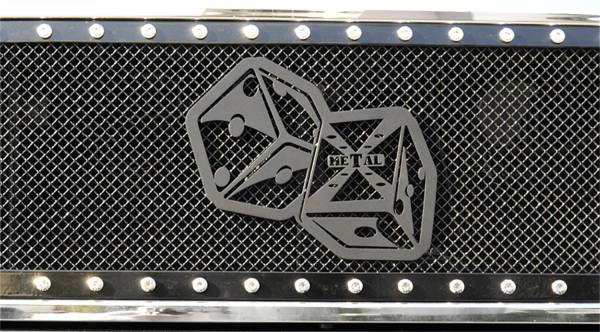 T-Rex Grilles - T-Rex Grilles 6701021 X-Metal Series The Hustler Grille Badge