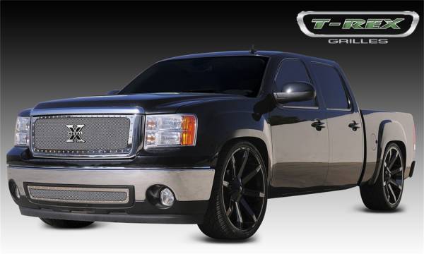 T-Rex Grilles - T-Rex Grilles 6712050 X-Metal Series Studded Main Grille Insert