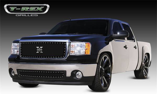 T-Rex Grilles - T-Rex Grilles 6712051 X-Metal Series Studded Main Grille Insert