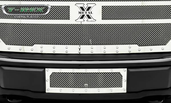 T-Rex Grilles - T-Rex Grilles 6725740 X-Metal Series Mesh Bumper Grille Assembly