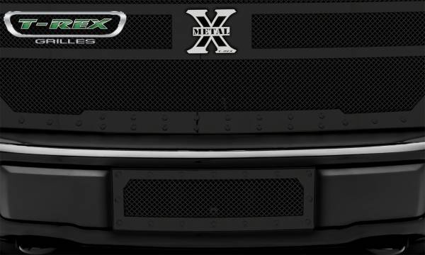 T-Rex Grilles - T-Rex Grilles 6725741 X-Metal Series Mesh Bumper Grille Assembly