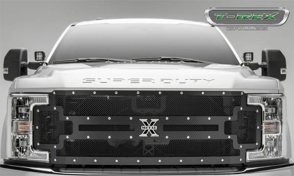 T-Rex Grilles - T-Rex Grilles 6715371 X-Metal Series Studded Mesh Grille