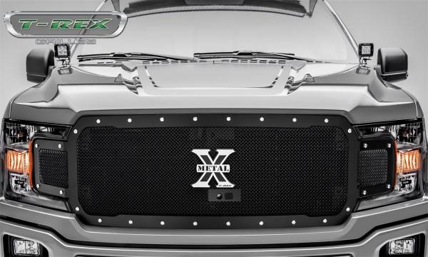 T-Rex Grilles - T-Rex Grilles 6715791 X-Metal Series Studded Mesh Grille