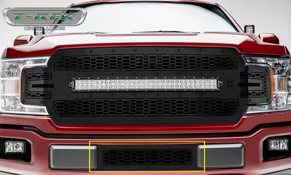 T-Rex Grilles - T-Rex Grilles 7725891-BR Stealth Laser X-Metal Series Bumper Grille