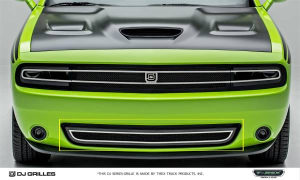 T-Rex Grilles - T-Rex Grilles DJ24191 DJ Phantom Series Bumper Grille