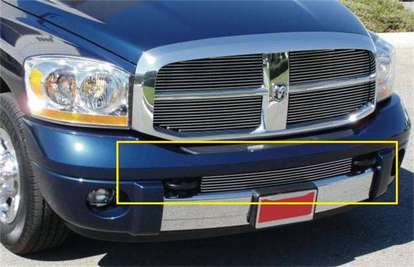 T-Rex Grilles - T-Rex Grilles 25468 Billet Series Bumper Grille Insert