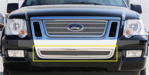 T-Rex Grilles - T-Rex Grilles 55662 Upper Class Series Mesh Bumper Grille Insert