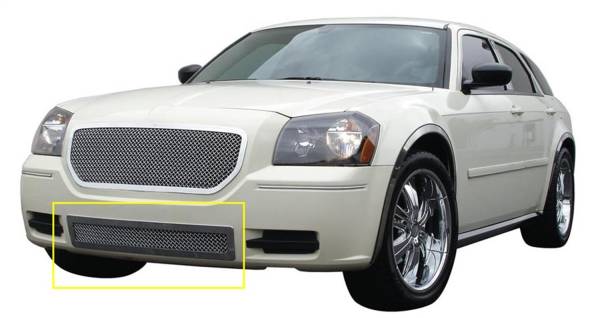 T-Rex Grilles - T-Rex Grilles 55473 Upper Class Series Mesh Bumper Grille Insert