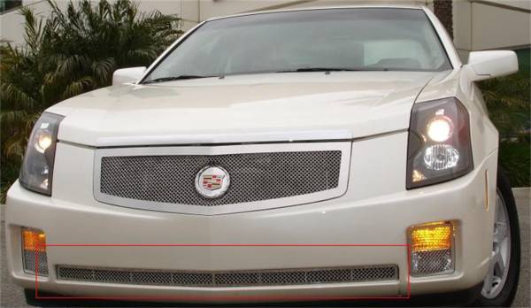 T-Rex Grilles - T-Rex Grilles 55192 Upper Class Series Mesh Bumper Grille Insert