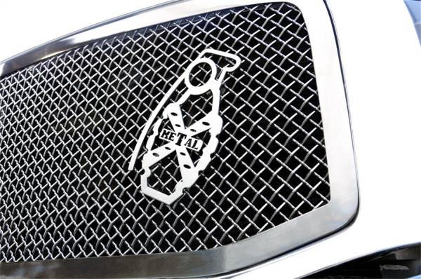 T-Rex Grilles - T-Rex Grilles 7190072 Urban Assault M-62 Grenade Grille Badge