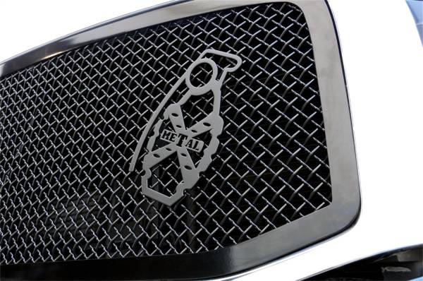 T-Rex Grilles - T-Rex Grilles 7190076 Urban Assault M-62 Grenade Grille Badge