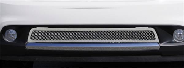 T-Rex Grilles - T-Rex Grilles 55492 Upper Class Series Mesh Bumper Grille Overlay