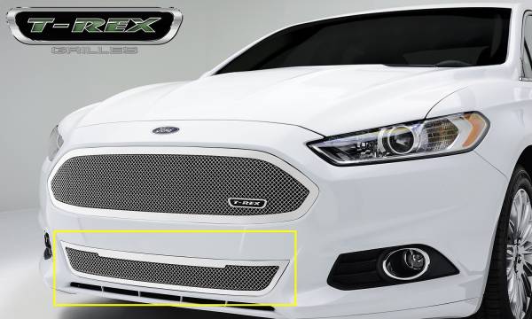 T-Rex Grilles - T-Rex Grilles 55531 Upper Class Series Mesh Bumper Grille
