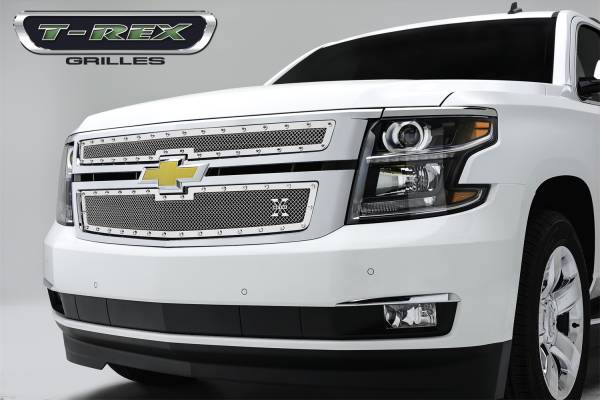 T-Rex Grilles - T-Rex Grilles 6710550 X-Metal Series Studded Main Grille Insert