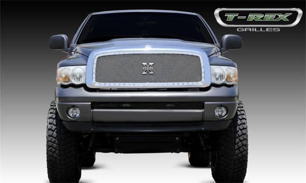 T-Rex Grilles - T-Rex Grilles 6714610 X-Metal Series Studded Main Grille Insert