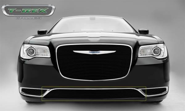 T-Rex Grilles - T-Rex Grilles 25436B Billet Series Bumper Grille Overlay