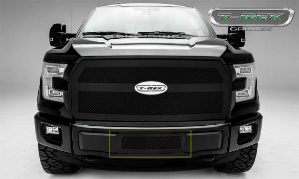 T-Rex Grilles - T-Rex Grilles 52574 Upper Class Series Mesh Bumper Grille Insert