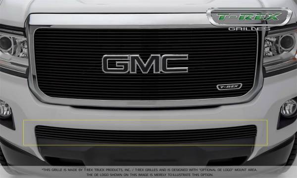T-Rex Grilles - T-Rex Grilles 25371B Billet Series Bumper Grille Insert