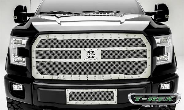 T-Rex Grilles - T-Rex Grilles 6715740 X-Metal Series Mesh Grille Assembly