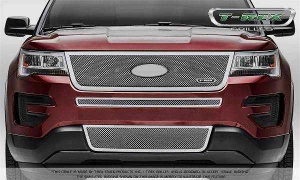 T-Rex Grilles - T-Rex Grilles 54664 Upper Class Series Mesh Grille
