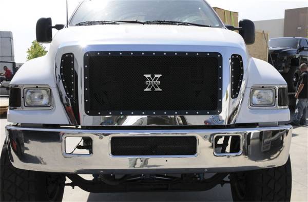 T-Rex Grilles - T-Rex Grilles 6715411 X-Metal Series Studded Main Grille Insert