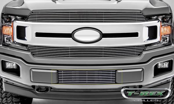 T-Rex Grilles - T-Rex Grilles 25571 Billet Series Bumper Grille Overlay