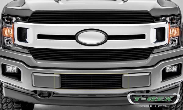 T-Rex Grilles - T-Rex Grilles 25571B Billet Series Bumper Grille Overlay