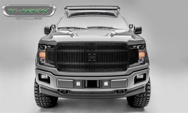 T-Rex Grilles - T-Rex Grilles 7715841-BR Stealth Laser X-Metal Series Grille