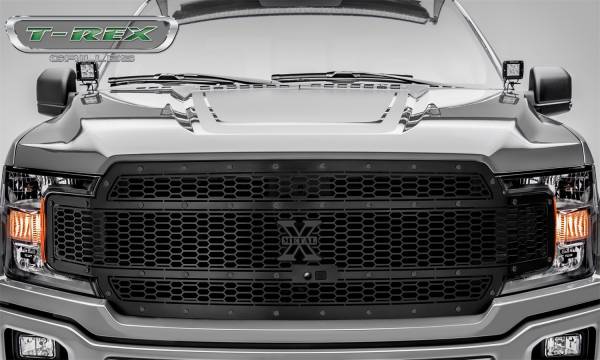 T-Rex Grilles - T-Rex Grilles 7715891-BR Stealth Laser X-Metal Series Grille